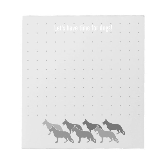 Bloc-note Les Dogs de German (Devant)