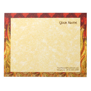 Bloc-note Les Flammes de Ste Apollonie (VVP 001a) 11"x8,5" H