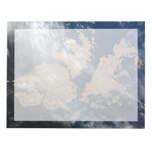 Bloc-note Les îles Falkland (îles Malvinas).