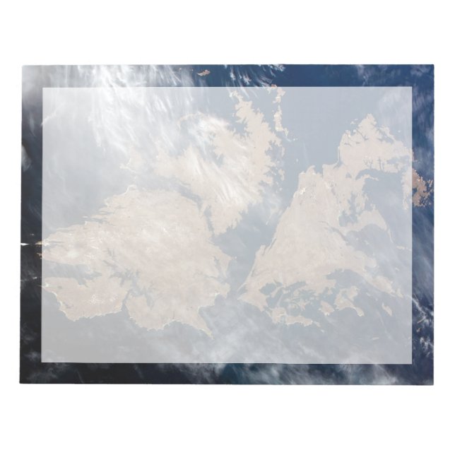 Bloc-note Les îles Falkland (îles Malvinas). (Devant)