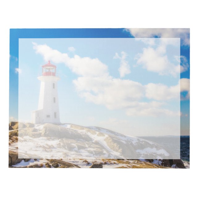 Bloc-note Les phares | Peggy's Cove Nouvelle-Écosse (Devant)