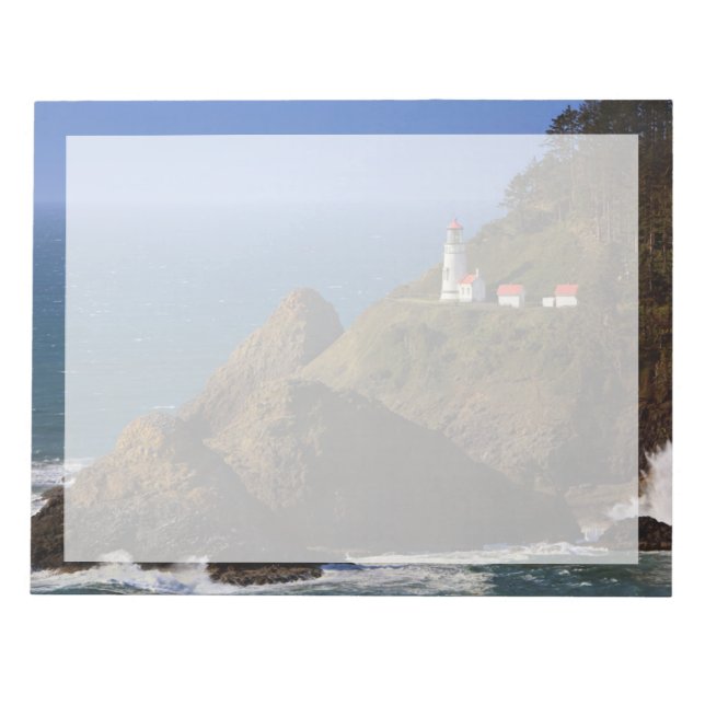 Bloc-note Les phares | Phare de la côte de l'Oregon (Devant)