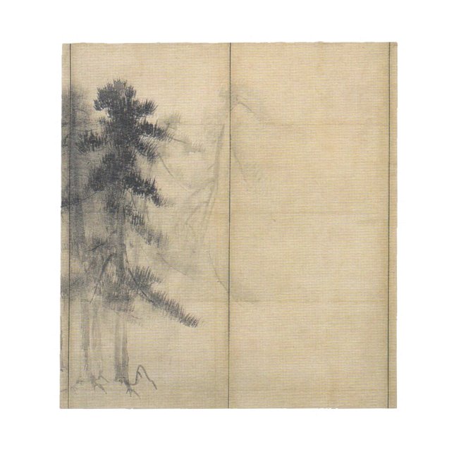 Bloc-note Les pins de Hasegawa Tōhaku (Devant)