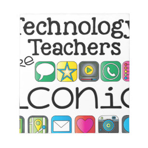 Bloc-note les professeurs de technologie sont iconiques