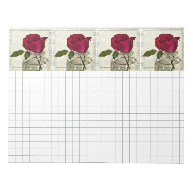 Bloc-note Les roses sont rouges (Devant)
