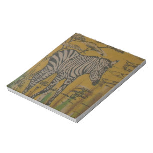 Bloc-note L'Esprit du Serengeti : Le Grazing du Zèbre dans l