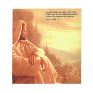 Bloc-note Let them Praise the name of the Lord..Psalm:148
