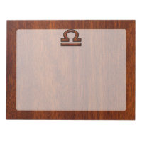 Libra Zodiac Connexion sur le Décor Style Mahogany