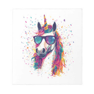 Bloc-note Licorne de fête (1)