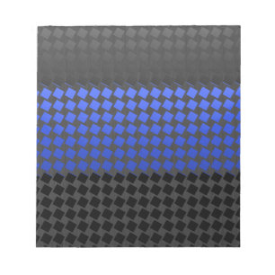 Bloc-note Ligne bleue mince