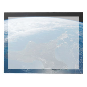 Bloc-note L'île du Nord de la Nouvelle-Zélande.