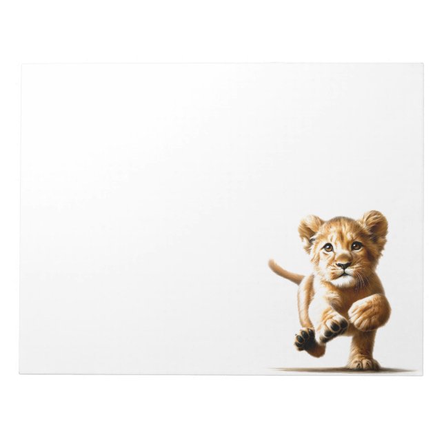 Bloc-note Lion Cub (Devant)