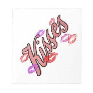 BLOC-NOTE LIP KISSES