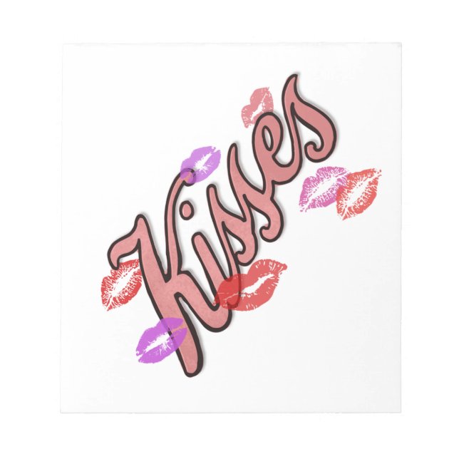 BLOC-NOTE LIP KISSES (Devant)