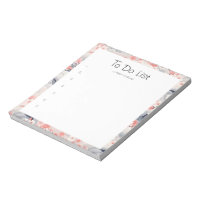 Liste de tâches Sakura Floral Navy Waves