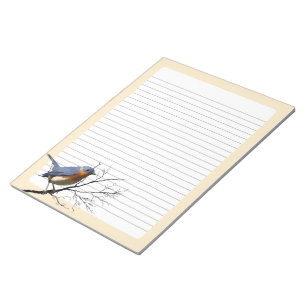 Bloc-note Little Bird Blue,