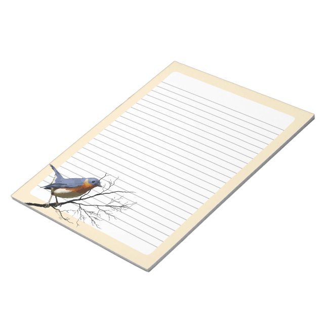Bloc-note Little Bird Blue, (Incliné)