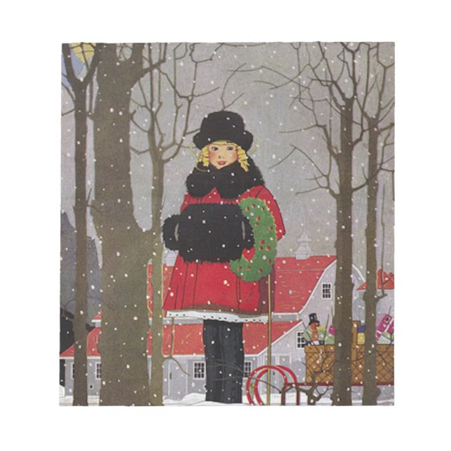 Bloc-note Little Girl (Devant)