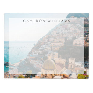 Bloc-note Littoral Positano Italie, Village de Cliffside