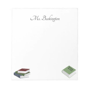 Bloc-note Livres Pour Enseignants