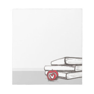 Bloc-note Livres + Un bloc - notes personnalisable d'Apple  