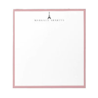 Logo de la Tour Eiffel Cadre Rose