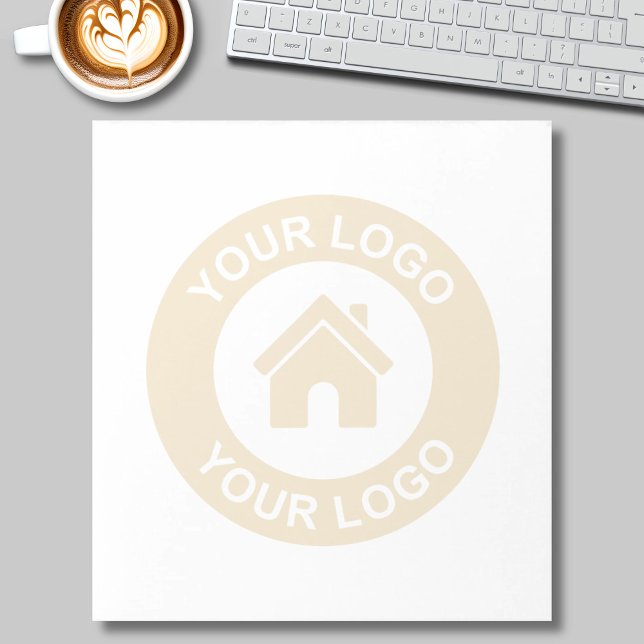 Bloc-note Logo d'entreprise personnalisé (Créateur téléchargé)