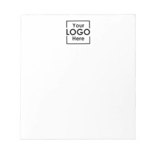 Bloc-note Logo d'entreprise personnalisé simple marque perso