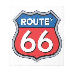 Bloc-note Logo Route 66