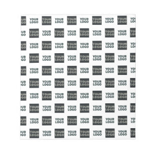 Bloc-note Logo simple à répétition 2   Blanc