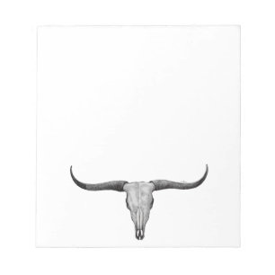 Bloc-note Longhorn Skull