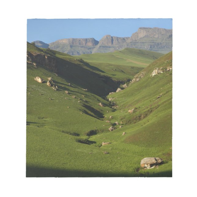 Bloc-note Longwall, Giant's Castle, Monts Drakensberg, (Devant)