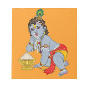 Bloc-note Lord Krishna 