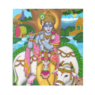 Bloc-note Lord Krishna Stationery