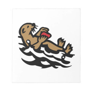Bloc-note Loutre de mer