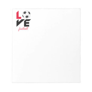 Bloc-note Love football