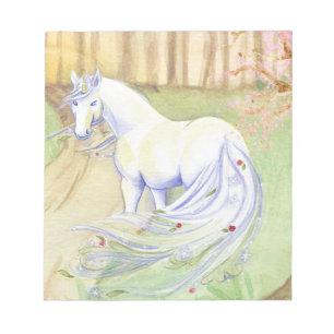 Bloc-note Lovely Unicorn In Breeze