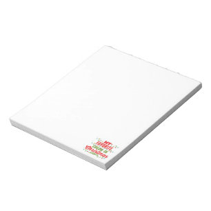 Bloc-note Ma Couleur Préférée Est Les Lumières De Noël
