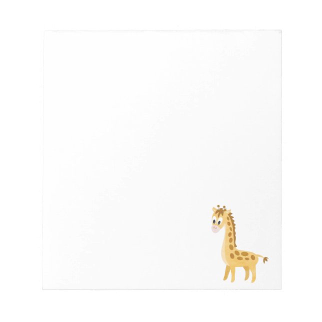 Bloc-note Ma petite girafe (Devant)