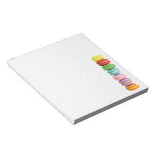 Bloc-note Macarons