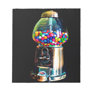 Bloc-note Machine à gumball
