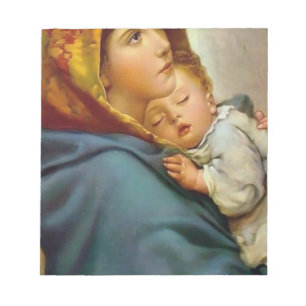 Bloc-note Madonna and Child Roberto Ferruzzi