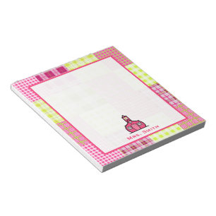 Bloc-note Madras a inspiré le bloc - notes de professeur de