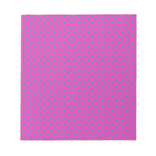 Bloc-note Magenta, Pois bleus