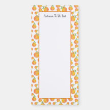 Motif de Citrouille d'aquarelle 3