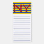 NYC Flag Project Gagnant Design Magnetic Notepad
