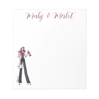 Bloc-note Mahjong note pad