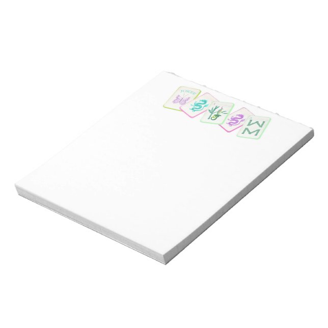 BLOC-NOTE MAHJONG NOTEPAD (Tourné)