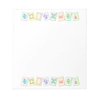BLOC-NOTE MAHJONG NOTEPAD