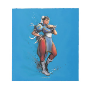 Bloc-note Main de Chun-Li sur la hanche